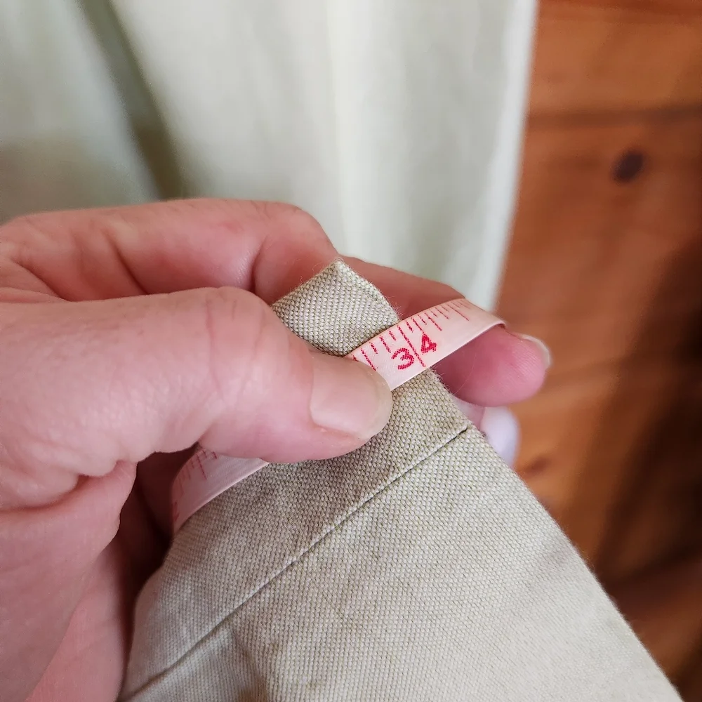Charleston Khakis Light Green Twill Slacks Trouser Pants Preppy Tall Sz 32 X 34